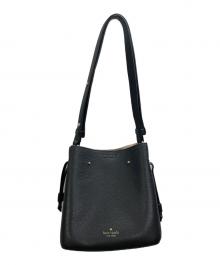 Kate Spade（ケイトスペード）の古着「マーティ ラージ バケット」｜ブラック