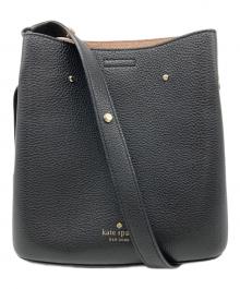 Kate Spade（ケイトスペード）の古着「マーティ ラージ バケット」｜ブラック