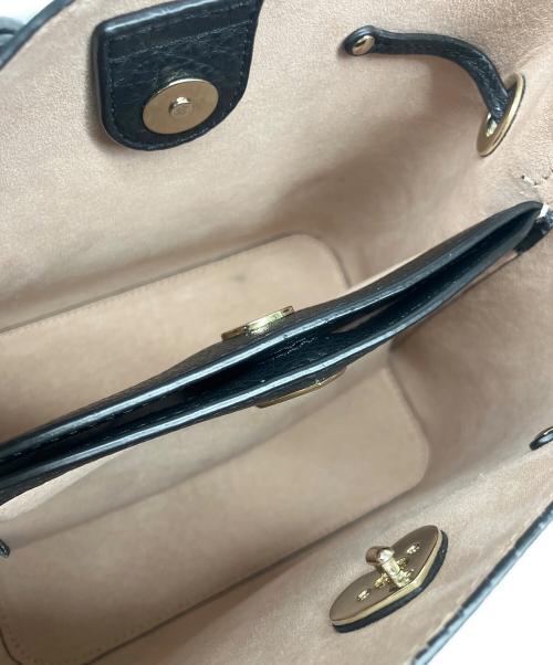 Kate Spade（ケイトスペード）Kate Spade (ケイトスペード) マーティ ラージ バケット ブラックの古着・服飾アイテム