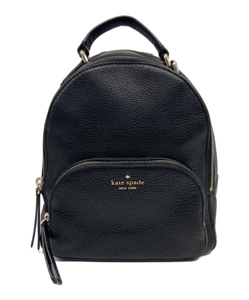 Kate Spade（ケイトスペード）Kate Spade (ケイトスペード) ジャクソン レザー バックパック ブラックの古着・服飾アイテム