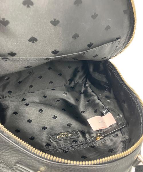 Kate Spade（ケイトスペード）Kate Spade (ケイトスペード) ジャクソン レザー バックパック ブラックの古着・服飾アイテム