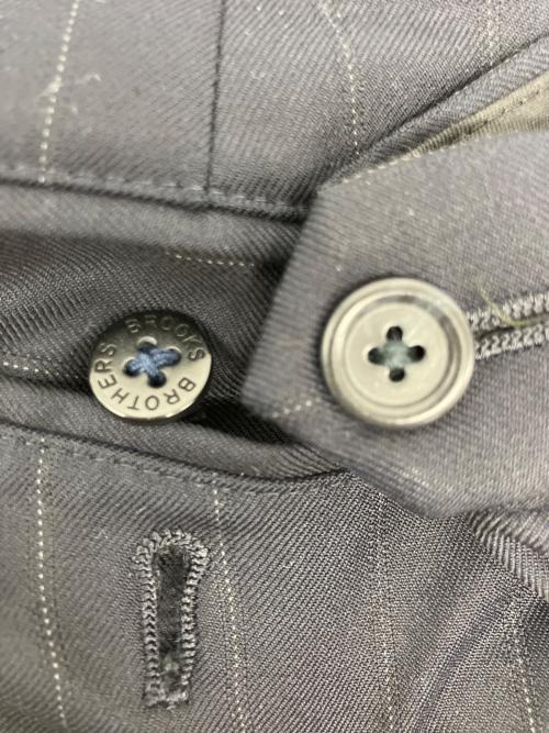 BROOKS BROTHERS（ブルックスブラザーズ）BROOKS BROTHERS (ブルックスブラザーズ) ストライプセットアップスーツ ネイビー サイズ:34Wの古着・服飾アイテム