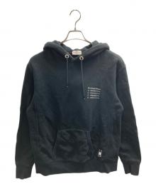 MONCLER×FRAGMENT DESIGN（モンクレール×フラグメントデザイン）の古着「BACKSTAGE HOODIE」｜ブラック