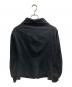 yohji yamamoto+Noir (ヨウジヤマモトプリュスノアール) ウールジップアップジャケット ブラック サイズ:1：17000円