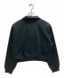 SOLAMONAT LARME (ソラモナラーム) 裏毛スウェットブルゾン ブラック サイズ:F：8000円