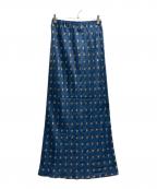 THE SHINZONEザ シンゾーン）の古着「ILICA JACQUARD SKIRT」｜ブルー