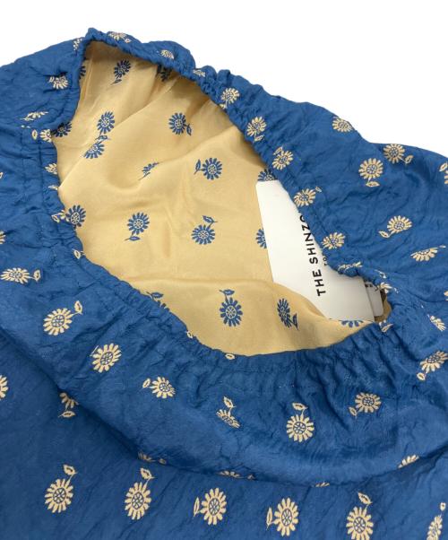 THE SHINZONE（ザ シンゾーン）THE SHINZONE (ザ シンゾーン) ILICA JACQUARD SKIRT ブルー サイズ:36 未使用品の古着・服飾アイテム