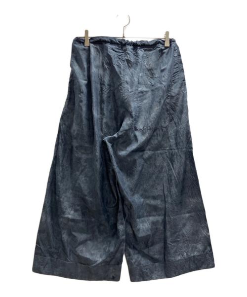Y's（ワイズ）Y's (ワイズ) Chusen Front Tuck Pants ブルー サイズ:2の古着・服飾アイテム