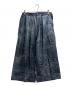 Y's（ワイズ）の古着「Chusen Front Tuck Pants」｜ブルー