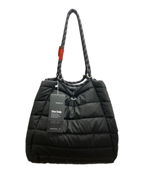 TOPOLOGIE（トポロジー）Topologie (トポロジー) マルシェ キルティングトート ブラック 未使用品の古着・服飾アイテム