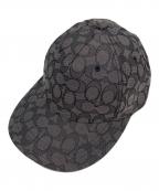 COACHコーチ）の古着「Signature C Jacquard Baseball Hat」｜グレー