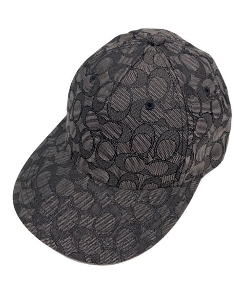 COACH（コーチ）COACH (コーチ) Signature C Jacquard Baseball Hat グレー サイズ:MLの古着・服飾アイテム