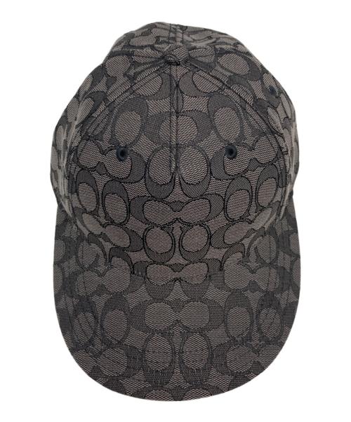 COACH（コーチ）COACH (コーチ) Signature C Jacquard Baseball Hat グレー サイズ:MLの古着・服飾アイテム