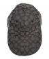中古・古着 COACH (コーチ) Signature C Jacquard Baseball Hat グレー サイズ:ML：8000円