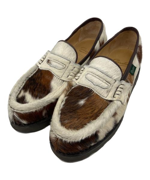 PARABOOT（パラブーツ）PARABOOT (パラブーツ) コインローファー ブラウン サイズ:7の古着・服飾アイテム