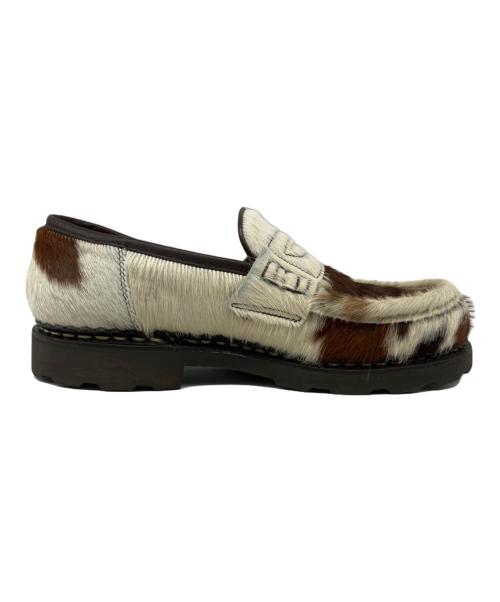 PARABOOT（パラブーツ）PARABOOT (パラブーツ) コインローファー ブラウン サイズ:7の古着・服飾アイテム