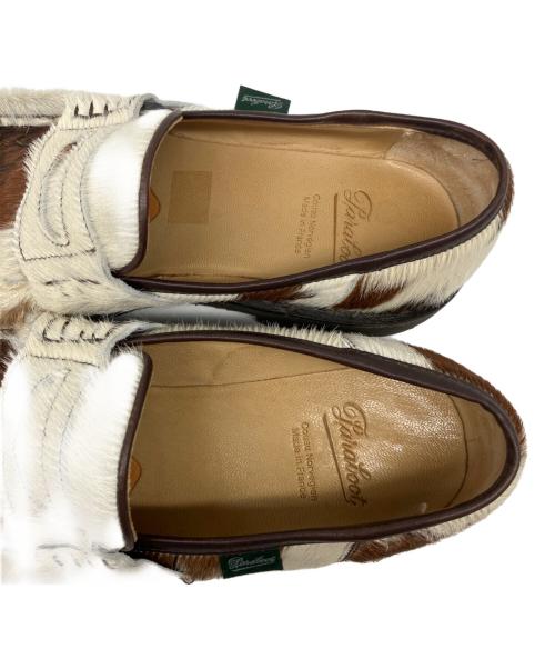 PARABOOT（パラブーツ）PARABOOT (パラブーツ) コインローファー ブラウン サイズ:7の古着・服飾アイテム