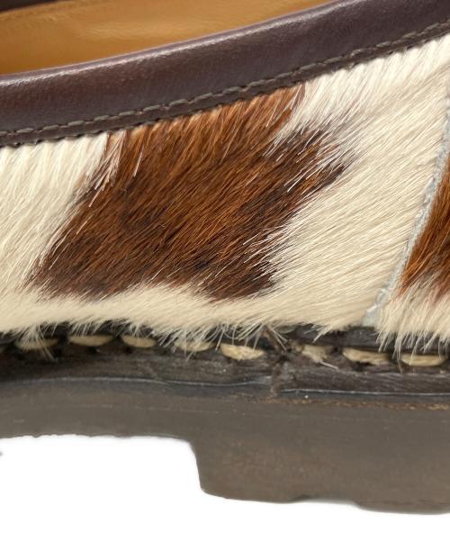 PARABOOT（パラブーツ）PARABOOT (パラブーツ) コインローファー ブラウン サイズ:7の古着・服飾アイテム