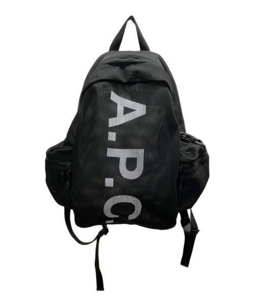 A.P.C.（アーペーセー）A.P.C. (アーペーセー) TECH REBOUND バックパック LZZ/NOIR ブラックの古着・服飾アイテム