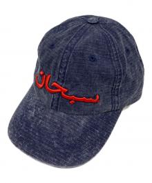 SUPREME（シュプリーム）の古着「Arabic Logo Ripstop 6-Panel」｜ネイビー