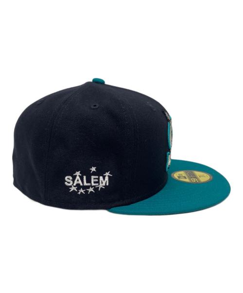New Era（ニューエラ）New Era (ニューエラ) Supreme (シュプリーム) SELEM New Era Cap ネイビー×ブルーの古着・服飾アイテム