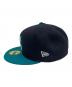 New Era (ニューエラ) Supreme (シュプリーム) SELEM New Era Cap ネイビー×ブルー：12000円