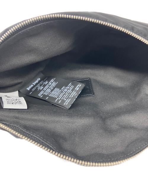 Palm Angels（パーム エンジェルス）Palm Angels (パーム エンジェルス) ANGELS CURVED LOGO FANNYPACK ブラックの古着・服飾アイテム