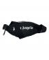 Palm Angels（パーム エンジェルス）の古着「ANGELS CURVED LOGO FANNYPACK」｜ブラック