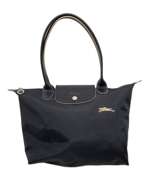 LONGCHAMP（ロンシャン）LONGCHAMP (ロンシャン) トートバッグ ブラックの古着・服飾アイテム