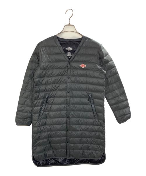 DANTON（ダントン）DANTON (ダントン) Vネックロングインナーダウンコート グレー サイズ:38の古着・服飾アイテム