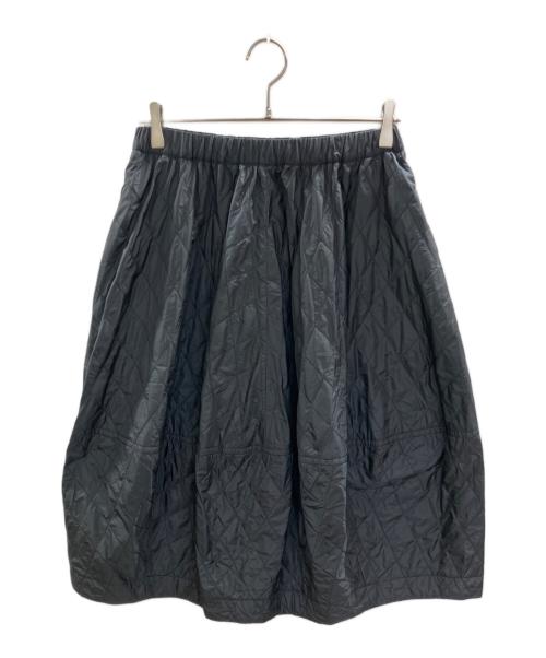 BLACK COMME des GARCONS（ブラックコムデギャルソン）BLACK COMME des GARCONS (ブラックコムデギャルソン) キルティングバルーンスカート グレー サイズ:XSの古着・服飾アイテム