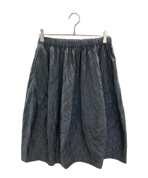 BLACK COMME des GARCONS（ブラックコムデギャルソン）BLACK COMME des GARCONS (ブラックコムデギャルソン) キルティングバルーンスカート グレー サイズ:XSの古着・服飾アイテム