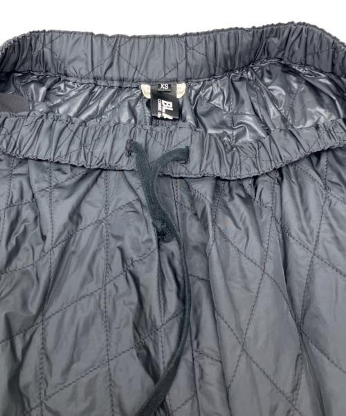 BLACK COMME des GARCONS（ブラックコムデギャルソン）BLACK COMME des GARCONS (ブラックコムデギャルソン) キルティングバルーンスカート グレー サイズ:XSの古着・服飾アイテム