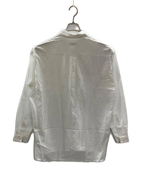 Yohji Yamamoto pour homme（ヨウジヤマモト プールオム）Yohji Yamamoto pour homme (ヨウジヤマモト プールオム) スクエアシルエットコットンローンシャツ ホワイト サイズ:3の古着・服飾アイテム