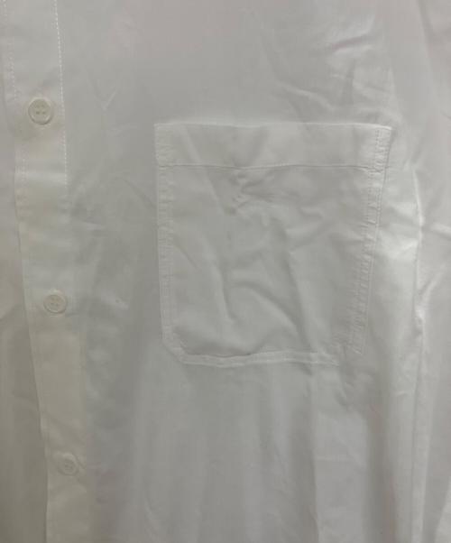 Yohji Yamamoto pour homme（ヨウジヤマモト プールオム）Yohji Yamamoto pour homme (ヨウジヤマモト プールオム) スクエアシルエットコットンローンシャツ ホワイト サイズ:3の古着・服飾アイテム