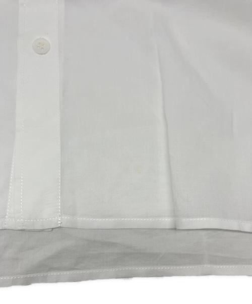 Yohji Yamamoto pour homme（ヨウジヤマモト プールオム）Yohji Yamamoto pour homme (ヨウジヤマモト プールオム) スクエアシルエットコットンローンシャツ ホワイト サイズ:3の古着・服飾アイテム