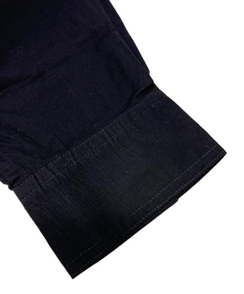 Yohji Yamamoto pour homme（ヨウジヤマモト プールオム）Yohji Yamamoto pour homme (ヨウジヤマモト プールオム) スクエアシルエットコットンローンシャツ ブラック サイズ:3の古着・服飾アイテム
