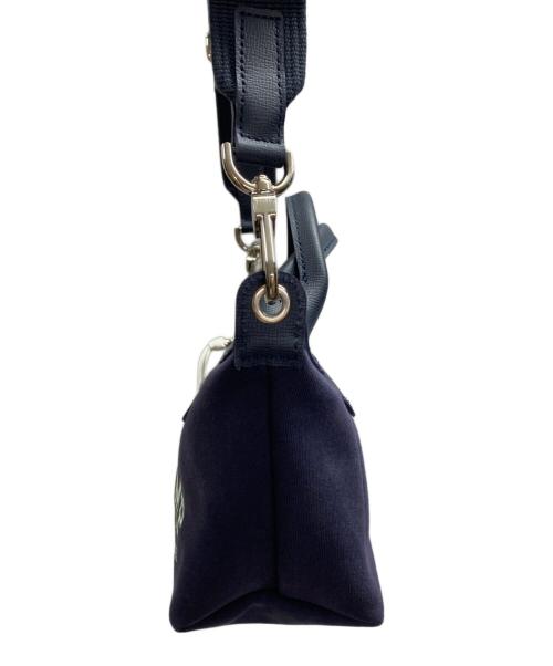 LONGCHAMP（ロンシャン）LONGCHAMP (ロンシャン) ポーチ ル プリアージュ 2wayハンドバッグ ネイビーの古着・服飾アイテム