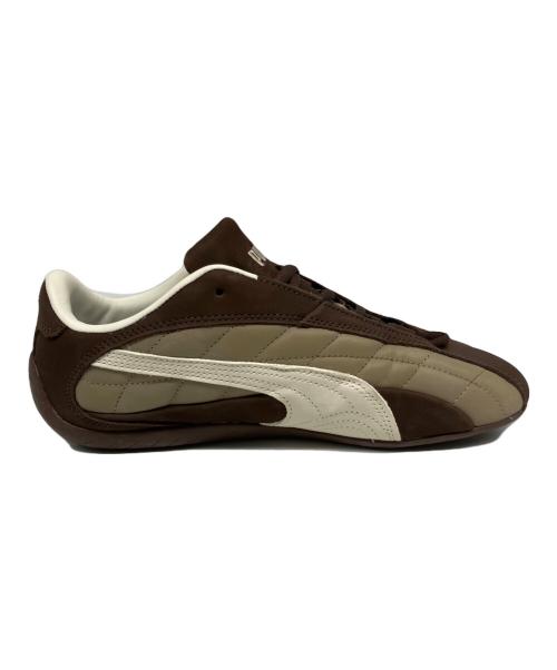 PUMA（プーマ）PUMA (プーマ) スピードキャット プラス キルテッド スニーカー ブラウン サイズ:25㎝の古着・服飾アイテム