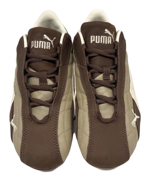 PUMA（プーマ）PUMA (プーマ) スピードキャット プラス キルテッド スニーカー ブラウン サイズ:25㎝の古着・服飾アイテム