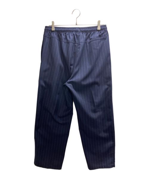 CDG（シーディージー）CDG (シーディージー) stussy (ステューシー) Pin Striped Beach Pant ネイビー サイズ:Mの古着・服飾アイテム