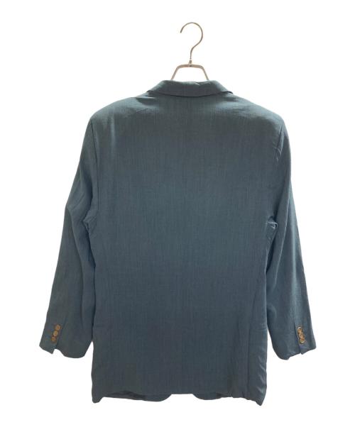 GIORGIO ARMANI（ジョルジオアルマーニ）GIORGIO ARMANI (ジョルジオアルマーニ) オールドテーラードジャケット ブルー サイズ:-の古着・服飾アイテム