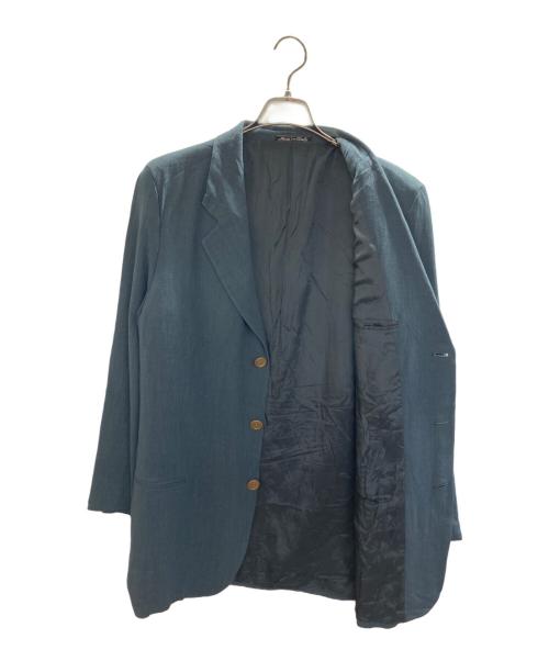 GIORGIO ARMANI（ジョルジオアルマーニ）GIORGIO ARMANI (ジョルジオアルマーニ) オールドテーラードジャケット ブルー サイズ:-の古着・服飾アイテム
