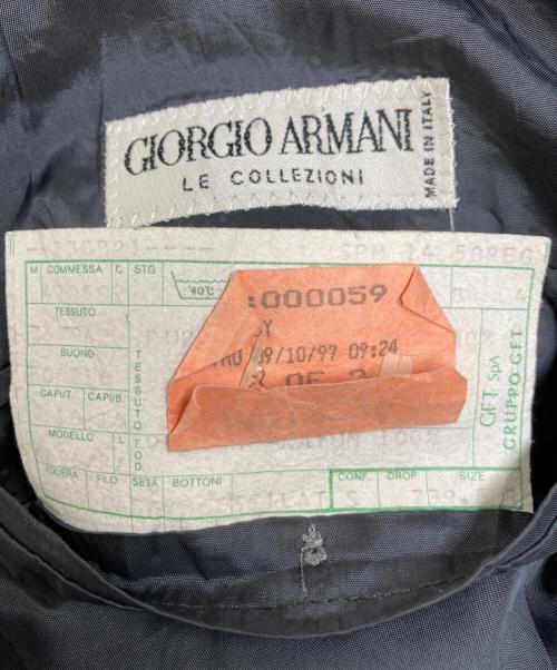 GIORGIO ARMANI（ジョルジオアルマーニ）GIORGIO ARMANI (ジョルジオアルマーニ) オールドテーラードジャケット ブルー サイズ:-の古着・服飾アイテム