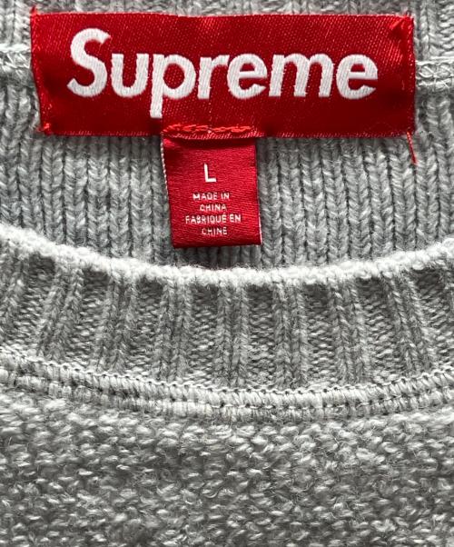 SUPREME（シュプリーム）SUPREME (シュプリーム) Terry Small Box Sweater グレー サイズ:Lの古着・服飾アイテム