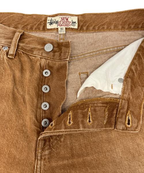 stussy（ステューシー）stussy (ステューシー) NEW CLASSIC JEANS ブラウン サイズ:SIZE 30の古着・服飾アイテム
