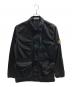 STONE ISLAND（ストーンアイランド）の古着「Tela Smerigliata Multipocket Overshirt」｜ブラック
