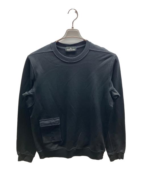STONE ISLAND（ストーンアイランド）STONE ISLAND (ストーンアイランド) シャドウプロジェクト ポケットスウェット ブラック サイズ:Mの古着・服飾アイテム
