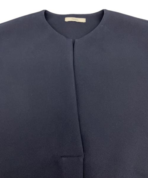 LE PHIL（ル フィル）LE PHIL (ル フィル) マトラッセトリプルクロスジレ ネイビー サイズ:FREEの古着・服飾アイテム