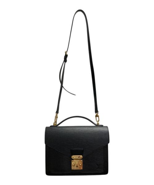 LOUIS VUITTON（ルイ ヴィトン）LOUIS VUITTON (ルイ ヴィトン) ハンドバッグ ブラックの古着・服飾アイテム